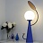 Настольная лампа SACHI SACHA TABLE LAMP Синий фото 4