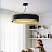 Светильник в стиле постмодерна 38 см   Черный Холодный свет фото 17