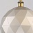 Светильник с геометрическим узором MELON 30 см  Белый фото 11