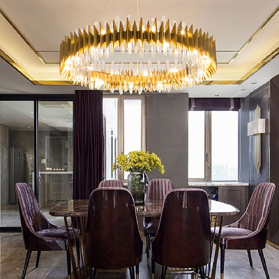 Metall Hackle Chandelier фото 10