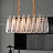 Серия реечных светильников с каскадными абажурами из стеклянных подвесок каплевидной формы RADA LONG фото 8