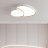Потолочный светильник в стиле минимализм Wandan 50 см  Черный фото 13