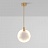 Светодиодный подвесной светильник из мрамора 25 см   фото 6