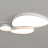 Потолочный светильник в стиле минимализм Wandan 40 см  Черный фото 19