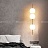 Серия подвесных светодиодных светильников со стеклянными шарообразными плафонами, собранными на латунной стойке VOKE 4 лампы фото 14