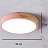 Светодиодный потолочный светильник в скандинавском стиле CLIP 30 см  Розовый фото 5