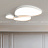 Потолочный светильник в стиле минимализм Wandan 40 см  Белый фото 9