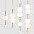 Серия подвесных светодиодных светильников со стеклянными шарообразными плафонами, собранными на латунной стойке VOKE 3 лампы фото 7