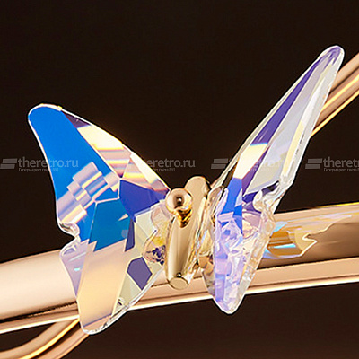 Потолочная светодиодная люстра BUTTERFLY A фото 7