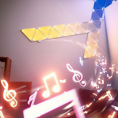 Nanoleaf Light Panels Rhythm Smarter Kit фото 6