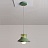 Скандинавский светильник STARTA 30 см  Зеленый фото 5