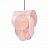 Розовый дизайнерский светильник PINKA 30 см   фото 2