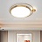 Светодиодный потолочный светильник в скандинавском стиле DESTIN 40 см  Белый фото 16
