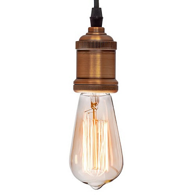 Латунный Industrial Edison Chandelier фото 4