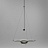 Стеклянный подвесной светильник, имитирующий каплю воды CLEPSYDRA фото 3