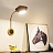 Настенная лампа-бра в скандинавском стиле с гибким держателем LANT WALL A фото 6