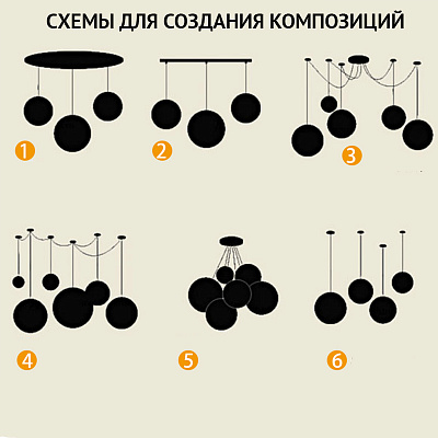 Светильник Selene Gold 20 см   фото 3