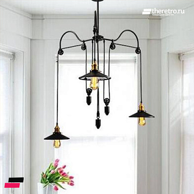 Loft Industry Punk Mirrors Chandelier фото 7