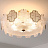 Потолочный светильник с орнаментов в виде клевера фото 8