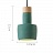 Цветной подвесной светильник из бетона CELLA Серый фото 3