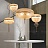 Серия подвесных светильников из фигурного стекла AMPLE диаметр 28 см   фото 8
