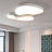 Потолочный светильник в стиле минимализм Wandan 40 см  Черный фото 12