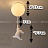 Серия потолочных светильников Мишка на шаре WASTY модель D большой фото 5