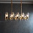Серия кольцевых люстр с рельефными плафонами листовидной формы RAMONA модель В фото 8