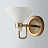 Настенная лампа-бра в стиле постмодерн со стеклянным плафоном TRATT WALL фото 3