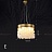 Серия дизайнерских люстр с плафоном из круглых стеклянных подвесок VERONA фото 6