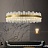 Серия кольцевых люстр с плафоном из рельефных стеклянных пластин прямоугольной формы MIRAMIS модель D фото 11