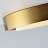 Светодиодный потолочный светильник BUTTON GOLD 39 см   фото 5