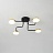 Светодиодная потолочная люстра SCHEME LED 4 плафона Белый фото 4