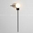 Настенный светильник со стеклянным шарообразным плафоном с угловым каркасом LINGE фото 10