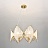 Люстра Ritz Crystall Leaf Chandelier 18 плафонов Серебро (Хром) фото 8