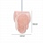 Розовый дизайнерский светильник PINKA 30 см   фото 6