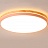 Цветные плоские светодиодные светильники в эко стиле DISC DH 38 см  Желтый фото 13