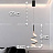 Подвесной светильник Спирио 70 см  Черный фото 3