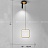Серия подвесных светодиодных светильников со светящимися плафонами в виде геометрических фигур и дополнительным поворотным плафоном на потолочной чаше STRING С черный фото 2