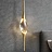 Подвесной светильник в виде капли с металлическими наконечниками FAME A фото 6