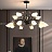 Серия подвесных светильников RIVOLI 6 плафонов Черный цвет фото 16