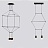 Серия геометрических трансформируемых потолочных светильников VIBIA 6 плафонов  фото 12