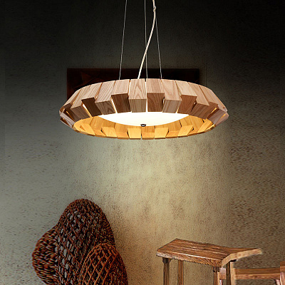 Loft Wooden Plate фото 7