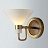 Настенная лампа-бра в стиле постмодерн со стеклянным плафоном TRATT WALL фото 2