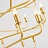 Дизайнерская люстра в стиле американский минимализм TYLER 40 плафонов  фото 9