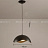 Подвесной светильник Valena 50 см  Черный фото 4