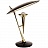 Настольная лампа Stilnovo Desk / Table Lamp Brass Gold Black фото 5