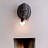 Дизайнерский светильник KARMAN UGO RILLA WALL LAMP Черный фото 5