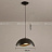 Подвесной светильник Valena 40 см  Черный фото 5