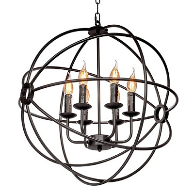 Restoration Hardware Foucault's Orb Smoke 30 см    фото 1